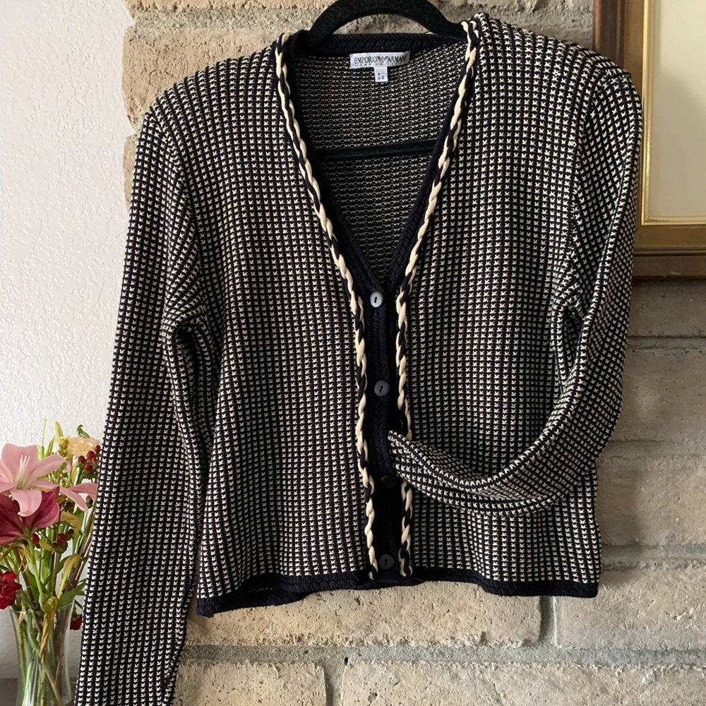 VIntage Emporio Armani Cardigan